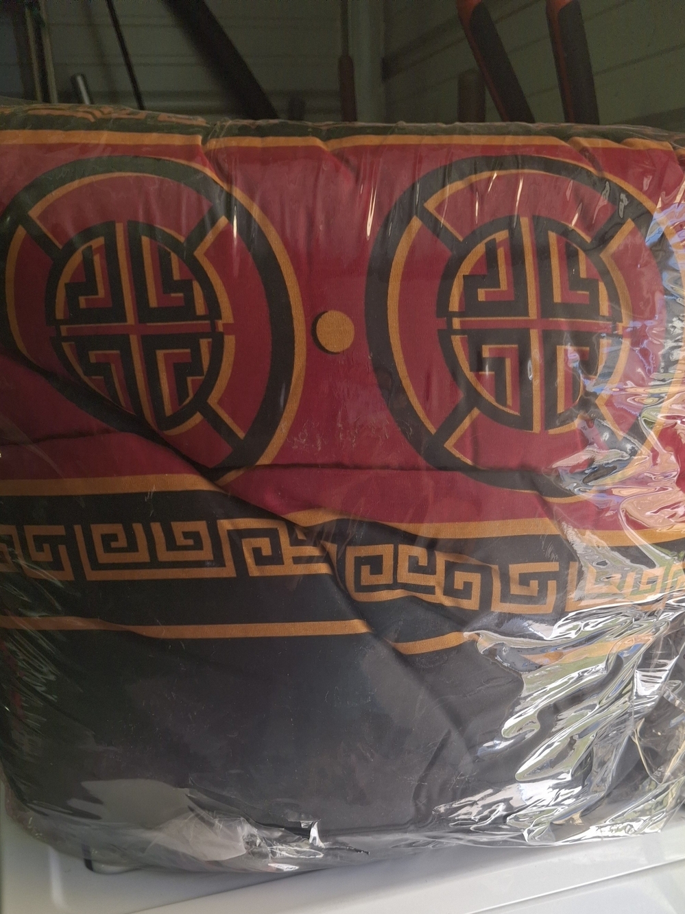 Arrow Industries Comforter with Red & Gold Accents